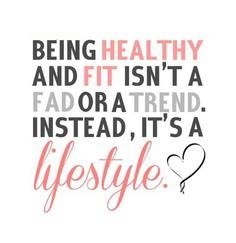 BEING HEALTHY..........IT'S A LIFESTYLE!!!!!