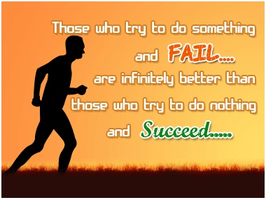Better to Fail at Something or Succeed at Nothing?